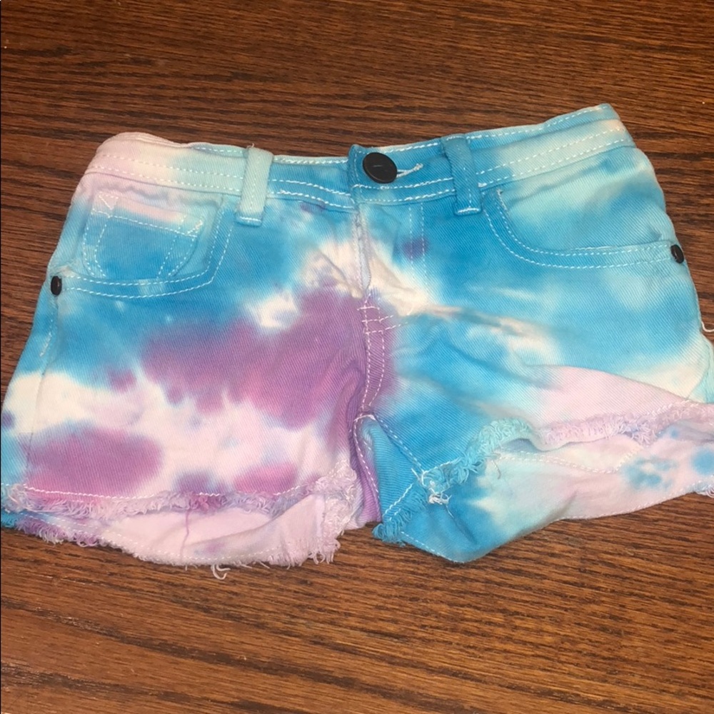 Tie-dye shorts